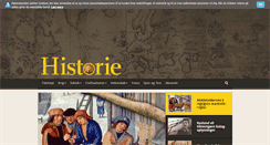 Desktop Screenshot of historienet.dk